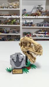 Lego 76964: Dinosaur Fossils: T. rex Skull #afol #lego #jurassicpark  #legojurassicpark #trex #tyrannosaurusrex #tyrannosaurus #fossil
