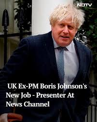 NDTV | Former British prime minister Boris Johnson said on Friday ...